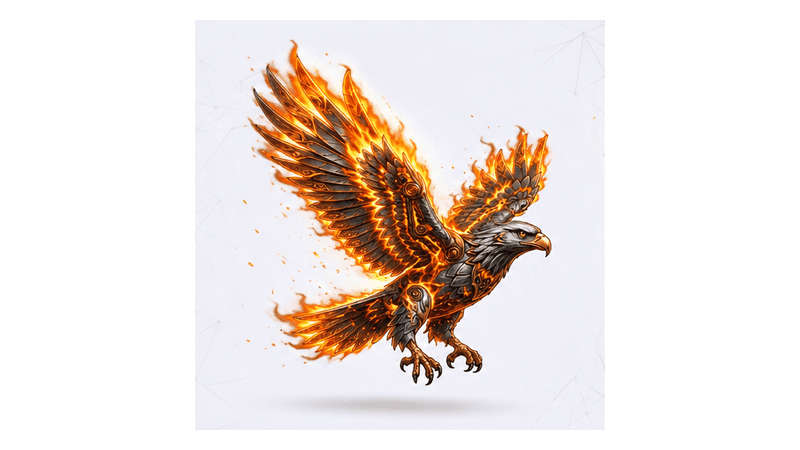 Flying Eagle Flame